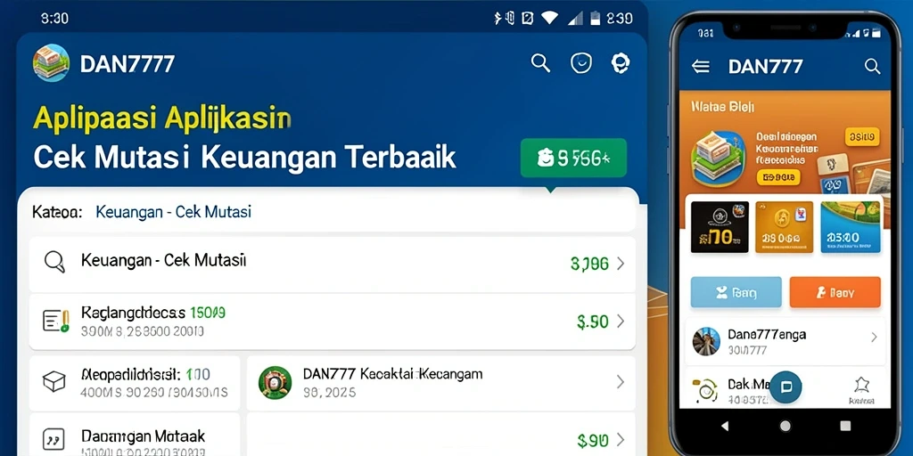 Antarmuka aplikasi Cek Mutasi yang informatif dan mudah digunakan.