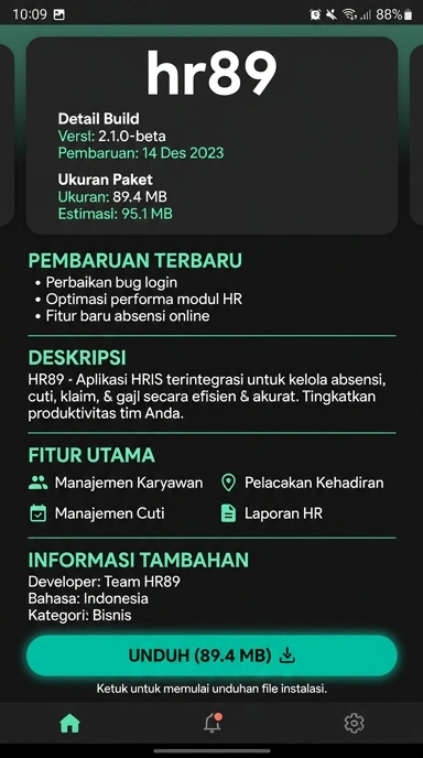 Unduh APK hr89 untuk Pengguna Android Indonesia
