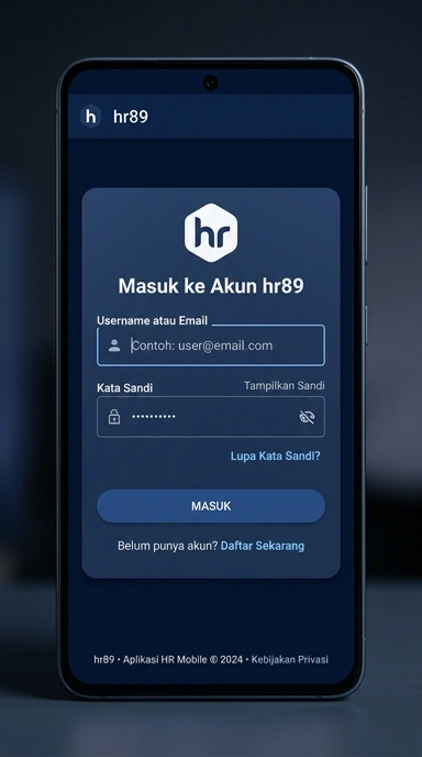 Panduan Masuk Akun hr89 untuk Pengguna Android
